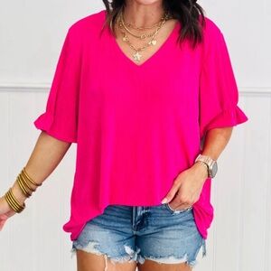 NWT Sew In Love Blouse.  A fit a M- L.